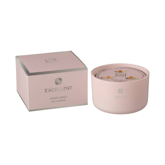 PARF EXC VE PINK CANDLE L-40H (13X13X8CM