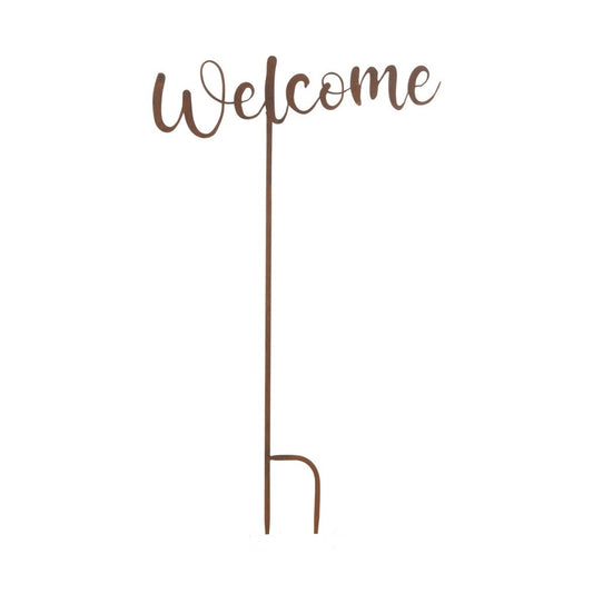 DEC GARDEN WELCOME MET ROU (40X0.5X70CM