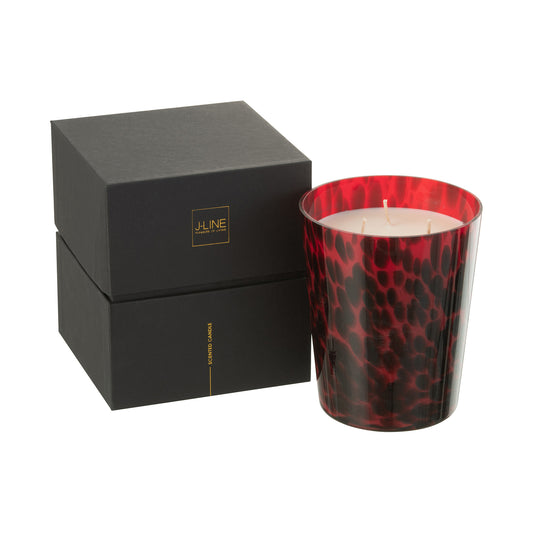 NOA RED PERFUME CANDLE M68H (12.7x12.7x16cm)