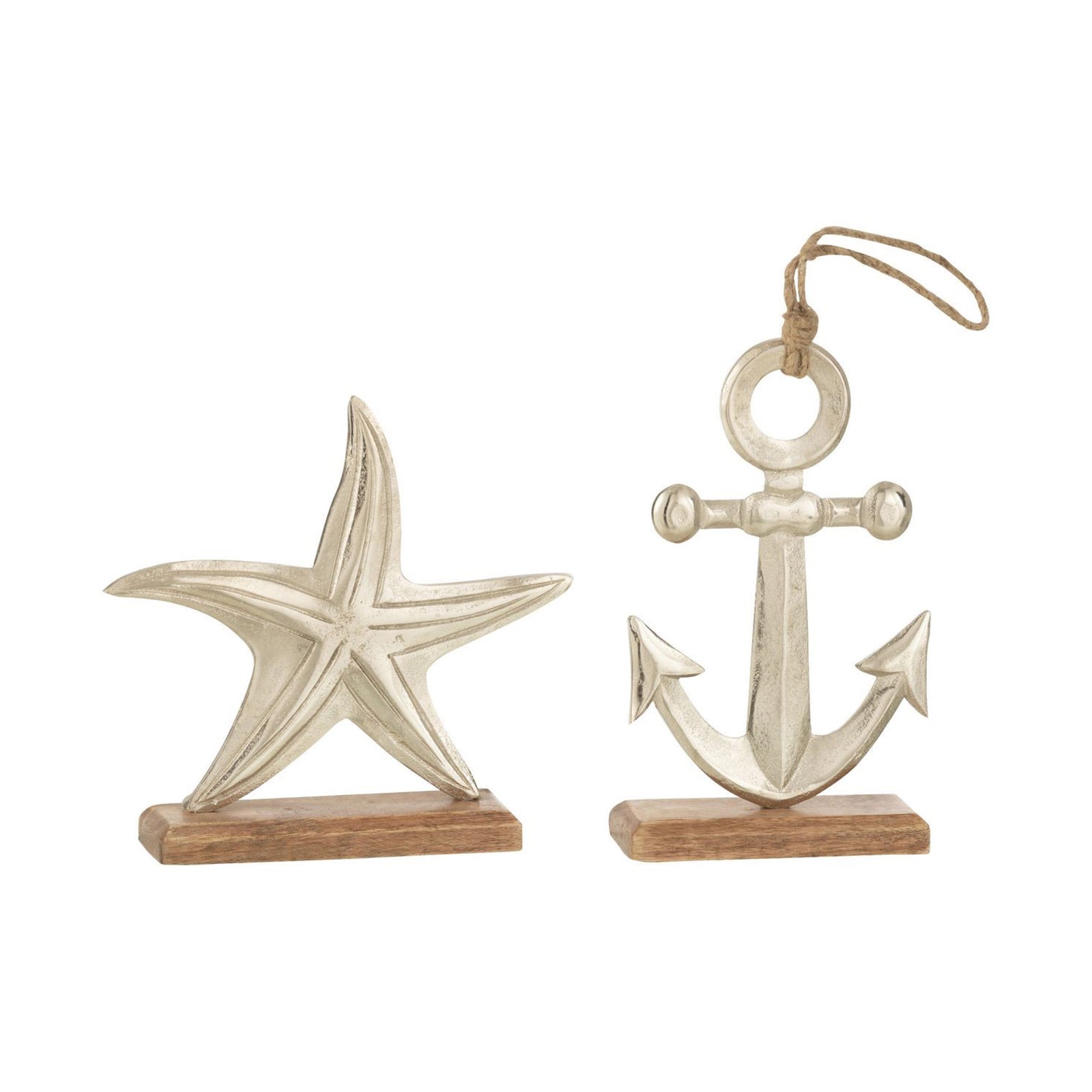 STAR SEA+ANCHOR ALU ARG L ASS2 (20x19x5cm)