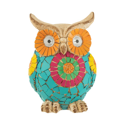 SOLAR OWL MAGNESIUM MIX S (22x21x31cm)