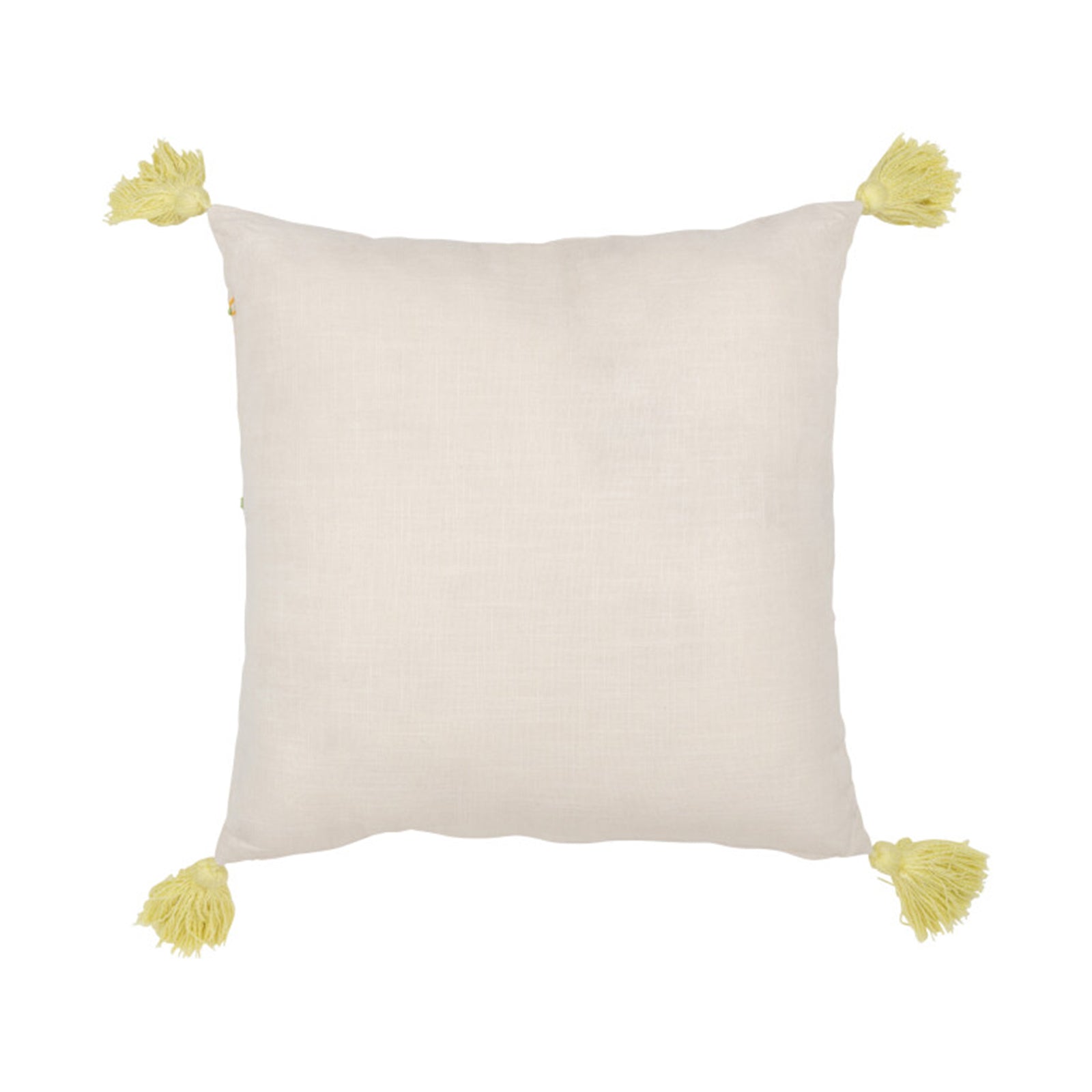 CAR CUSHION FL+FLOCH COT WHITE/GOLD (45x45x15cm)