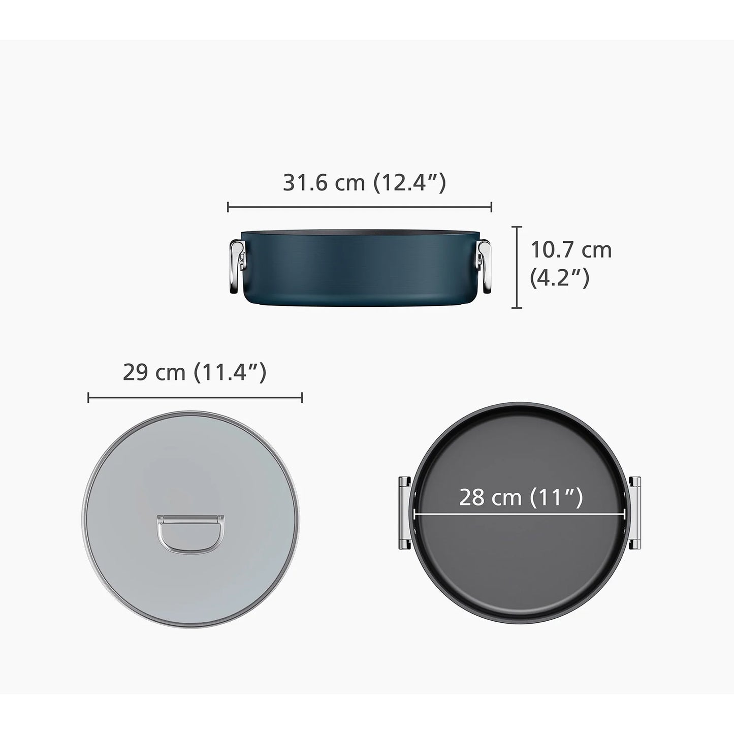 Space 28cm casserole & lid JOSEPH