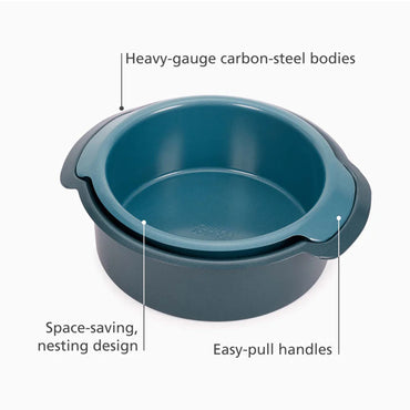 Nest bake round cake set of 2