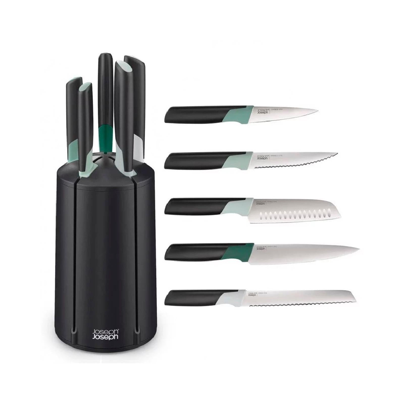 Elevate Knives 5-piece Carousel Set, Editions (Sage)