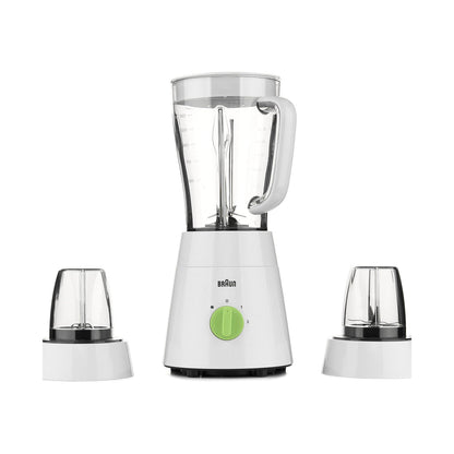 Braun Blender With Mill 1.75L- 500W, 2 Mills, Ice Crushing