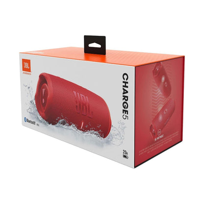 JBL CHARGE 5 PORTABLE BLUETOOTH SPEAKER RED