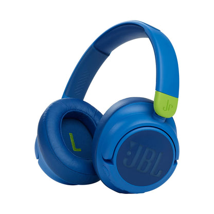 JBL WIRELESS NOISE CANCELLING KIDS OVER-EAR HEADPHONES -BLUE