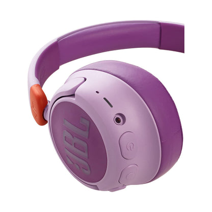 JBL WIRELESS NOISE CANCELLING KIDS OVER-EAR HEADPHONES -PINK