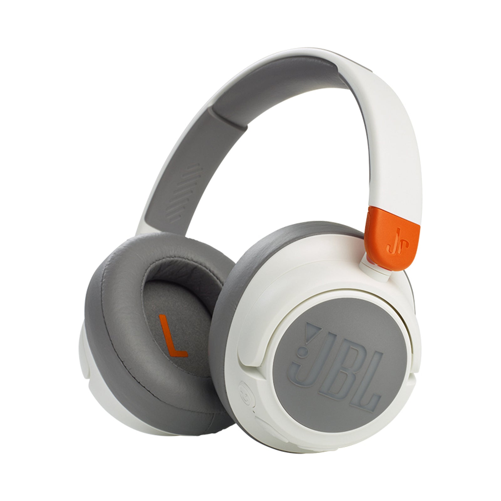 JBL WIRELESS NOISE CANCELLING KIDS OVER-EAR HEADPHONES-WHITE