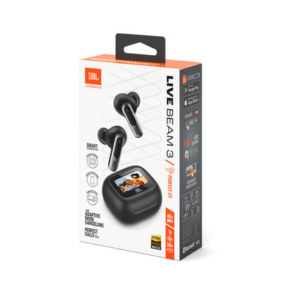 JBL Live Beam 3 True wireless noise-cancelling - Black JBL