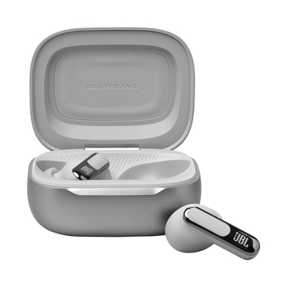 JBL Live Beam 3 True wireless noise-cancelling - Silver