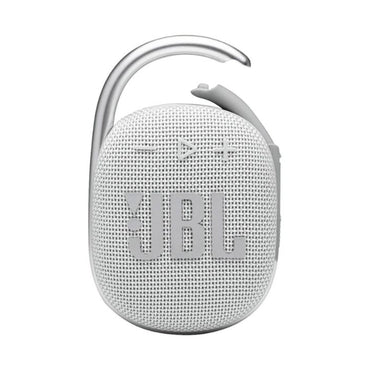 JBL Clip 4  Portable Speaker Bluetooth, Waterproof- WHITE