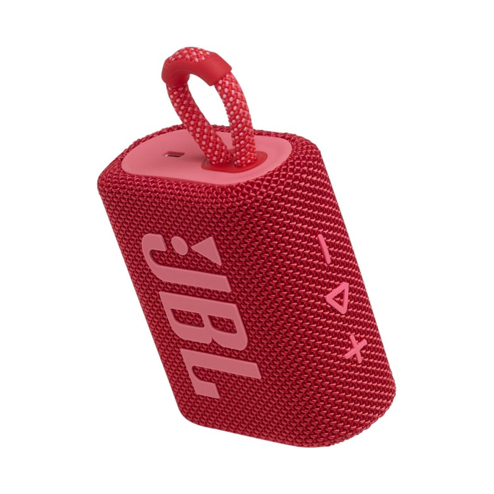 JBL Go 3 Portable Speaker with Bluetooth, Waterproof - RED