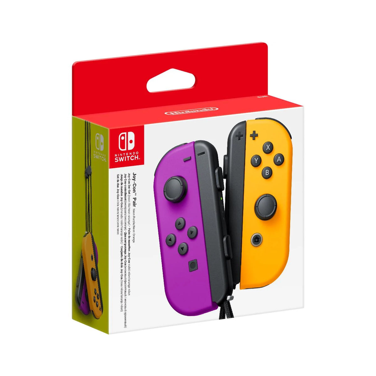 Nintendo Switch Joy-Con Pair - Purple/Orange