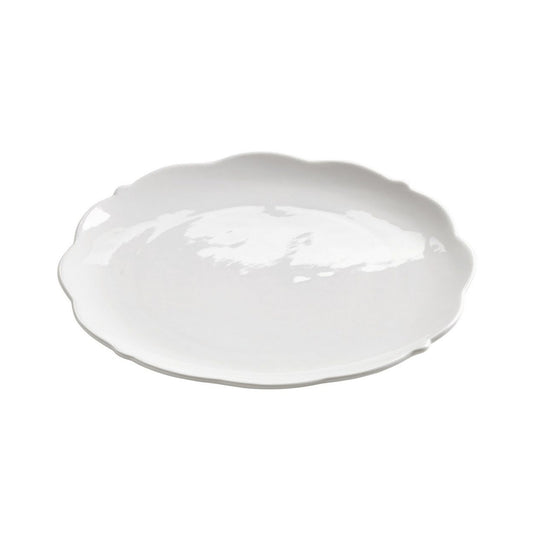 MW WHITE BASICS WHITE ROSE SIDE PLATE 15CM MAXWELL WILLIAMS