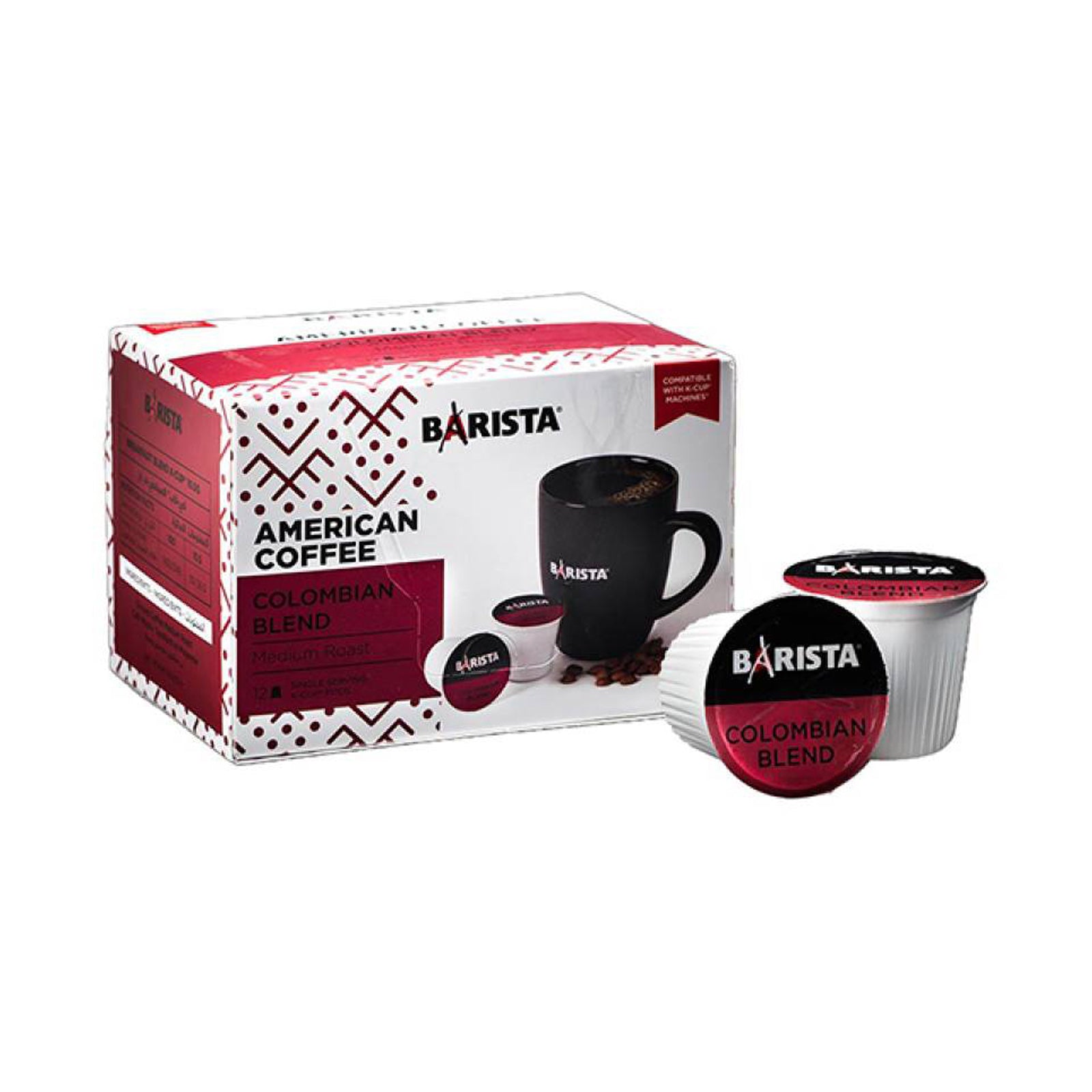 Barista -Cup Colombian Blend – American Coffee 12 Caps/box