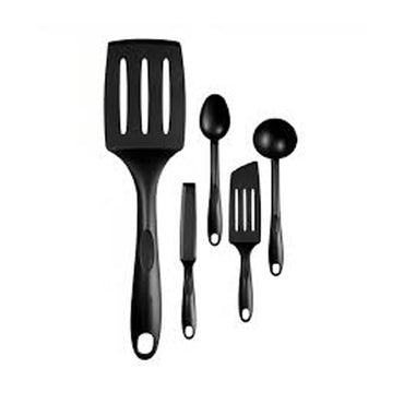 Tefal* Bienvenue 5-Piece Set, Ladle, Spoon, Pancake Spatula,