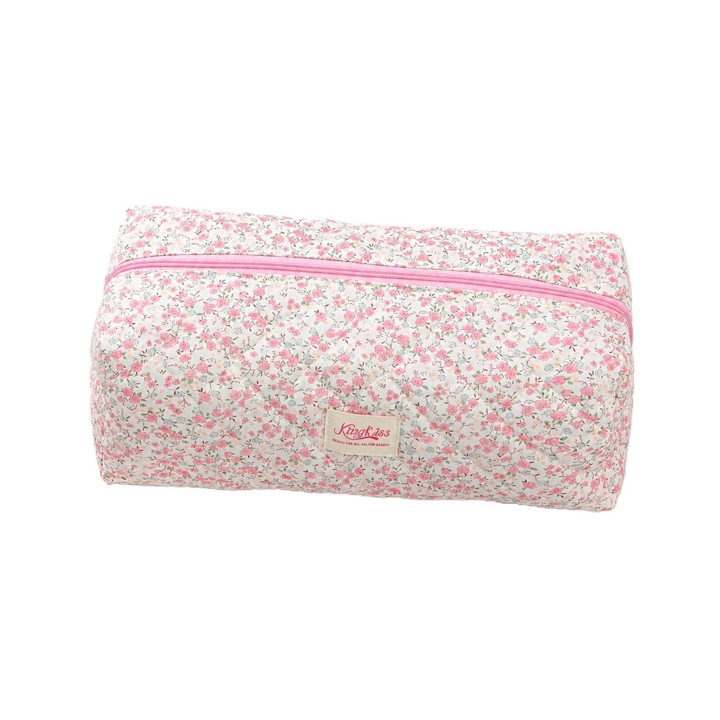 Pink Floral Print Hair Dryer Bag CHN