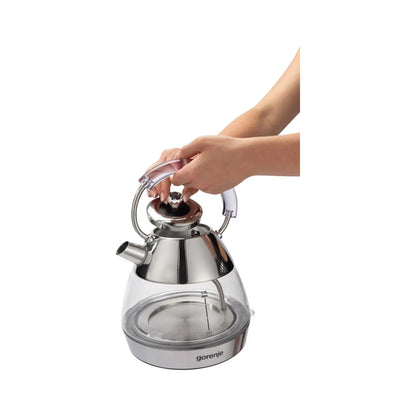 Gorenje Electric Kettle Strigth Technology 1.7L 2200W Glass GORENJE