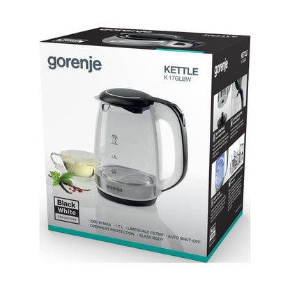 Gorenje Electric Kettle Strigth Technology 1.7L 2200W Glass