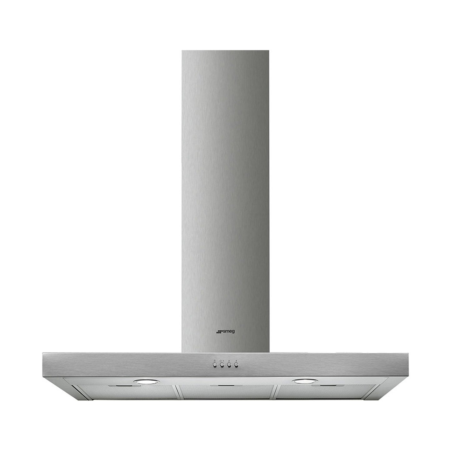 SMEG Wall Mounted Hood 90 cm 581 m3/h Stainless Steel