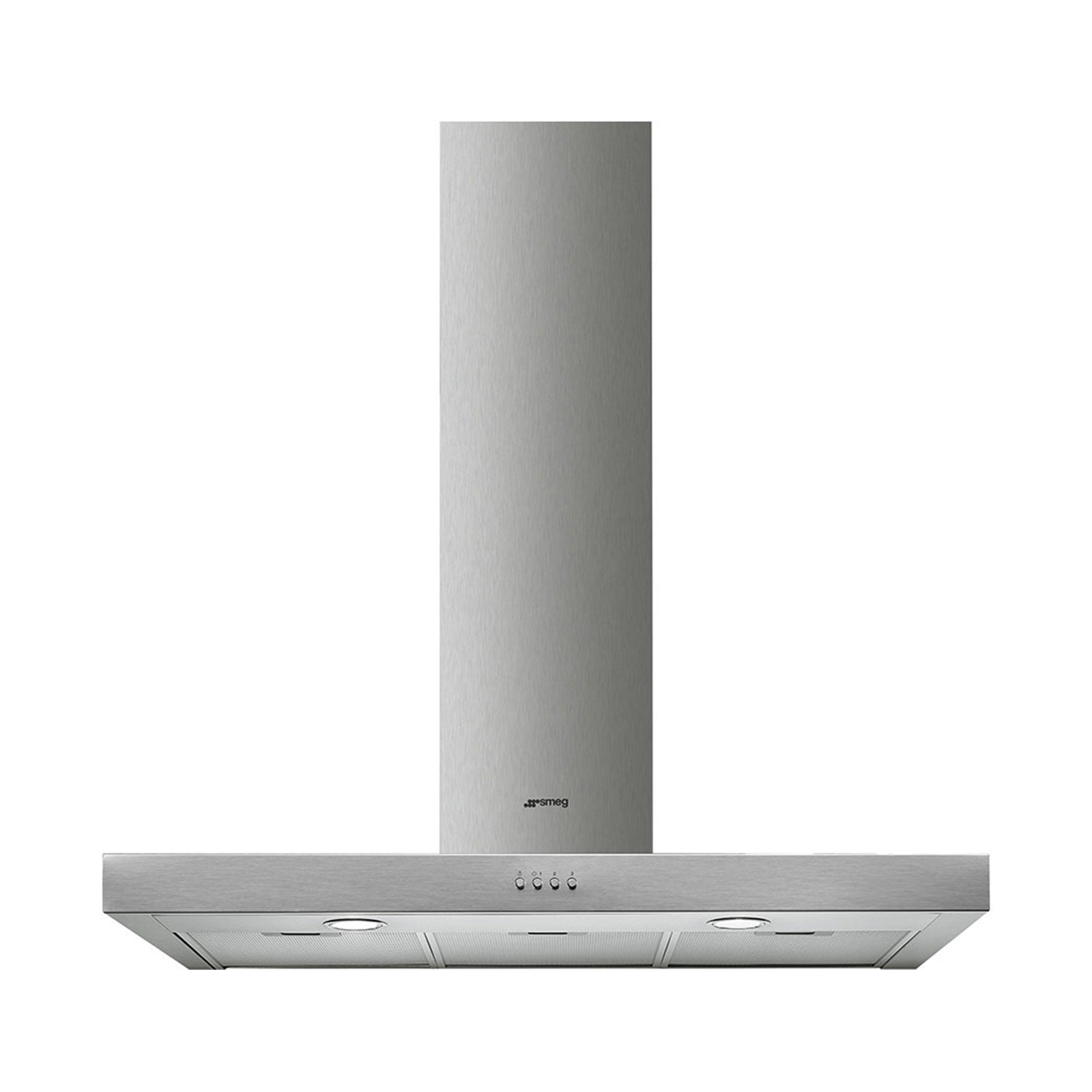 SMEG Wall Mounted Hood 90 cm 581 m3/h Stainless Steel