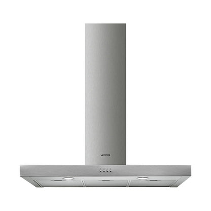 SMEG Wall Mounted Hood 90 cm 581 m3/h Stainless Steel