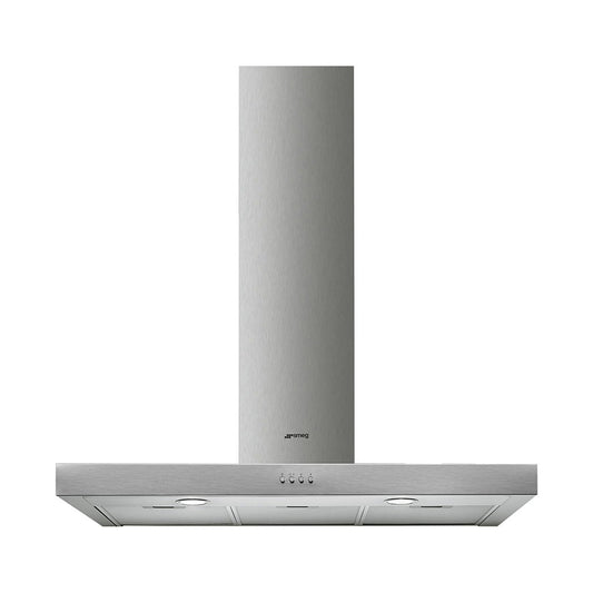 SMEG Wall Mounted Hood 90 cm 581 m3/h Stainless Steel