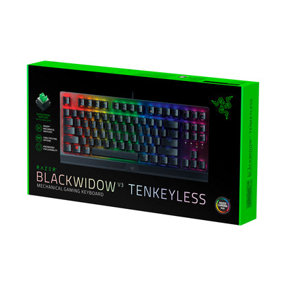 Razer BlackWidow V3 Tenkeyless M. Gaming Keyboard, Black
