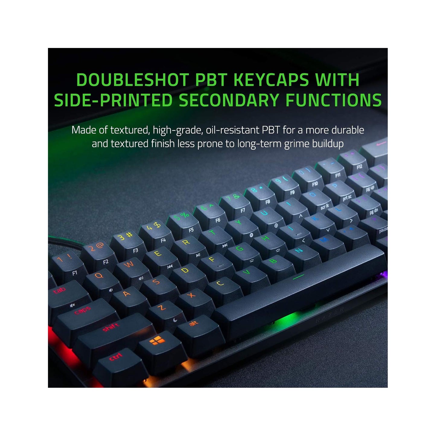 Razer Huntsman Mini - Linear Optical Switch - US - Black RAZER