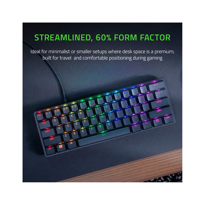 Razer Huntsman Mini - Linear Optical Switch - US - Black RAZER