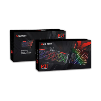 Fantech P31 Gaming Combo 3in1 Keyboard  Mouse Mousepad RGB