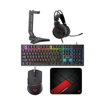 Fantech P51 Gaming Set 5in1 The Essential Game Bundle Black FANTECH