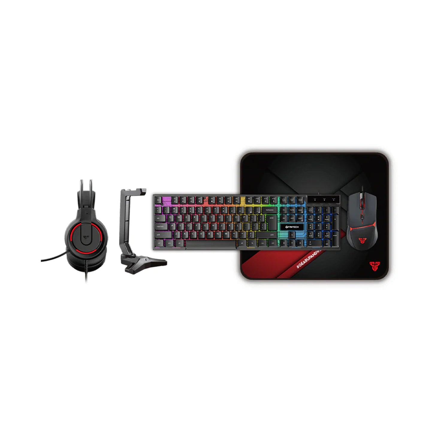 Fantech P51 Gaming Set 5in1 The Essential Game Bundle Black FANTECH