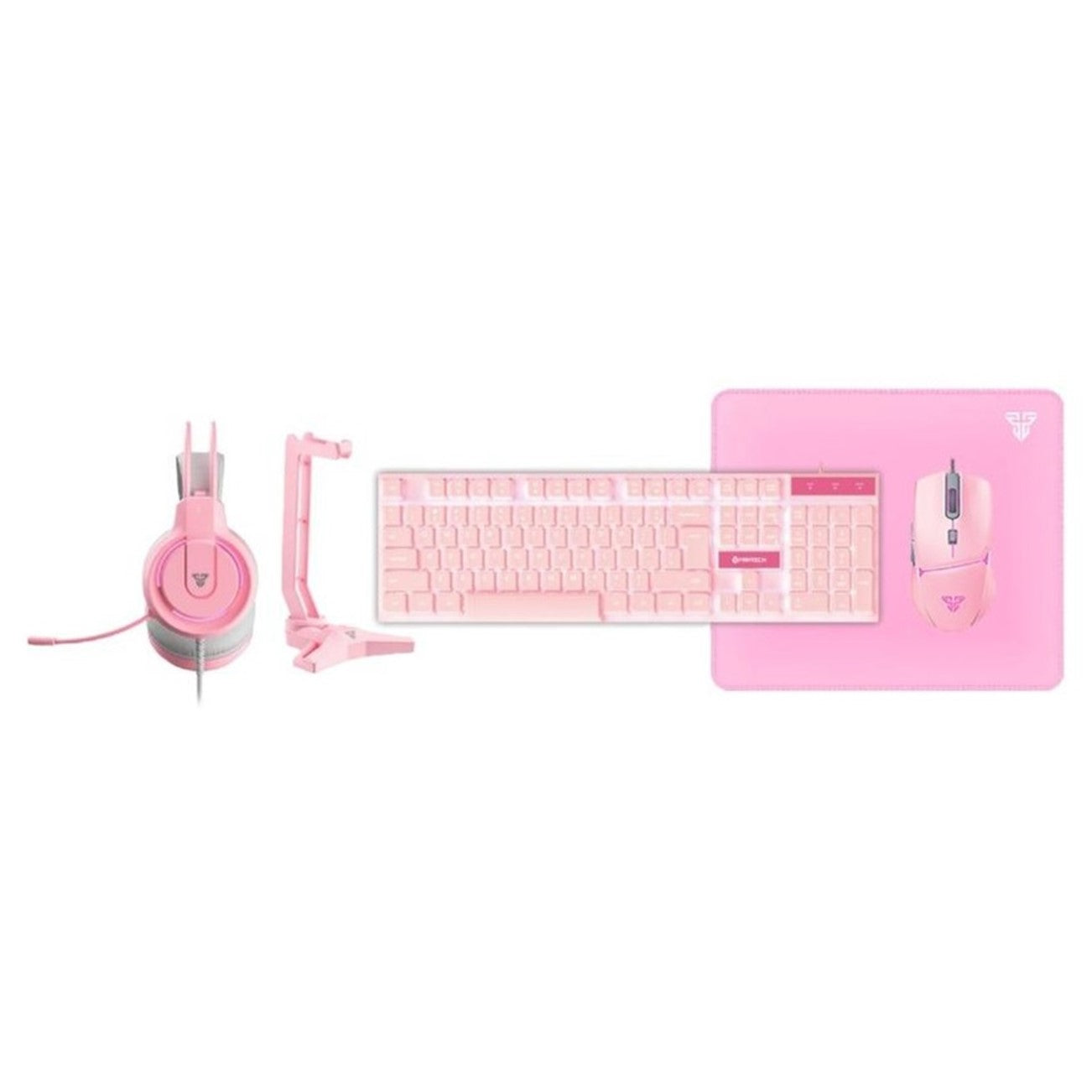 Fantech P51 Gaming Set 5in1 The Essential Game Bundle Pink FANTECH