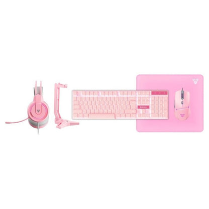 Fantech P51 Gaming Set 5in1 The Essential Game Bundle Pink FANTECH