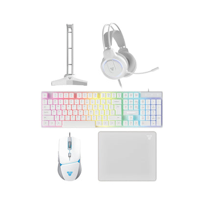 Fantech P51 Gaming Set 5in1 The Essential Game Bundle White FANTECH