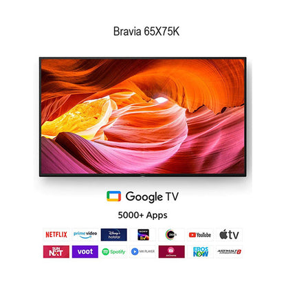 SONY LED 65" 4K LED WITH SMART Google TV