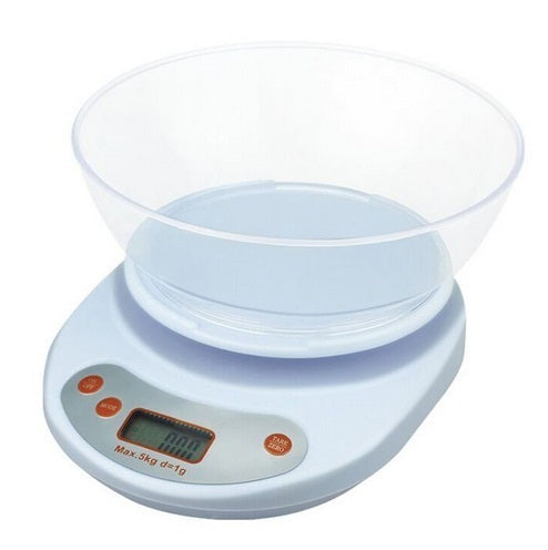 Digital Kitchen Multi-Purpose 5kg Scale With Trans Bowl