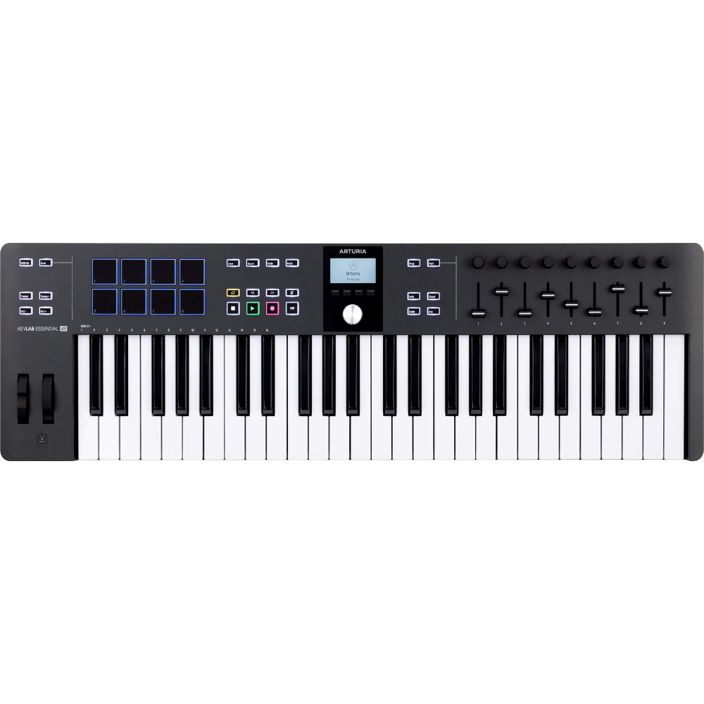 Arturia KeyLab Essential 49 MK3 MIDI Keyboard, Black ARTURIA