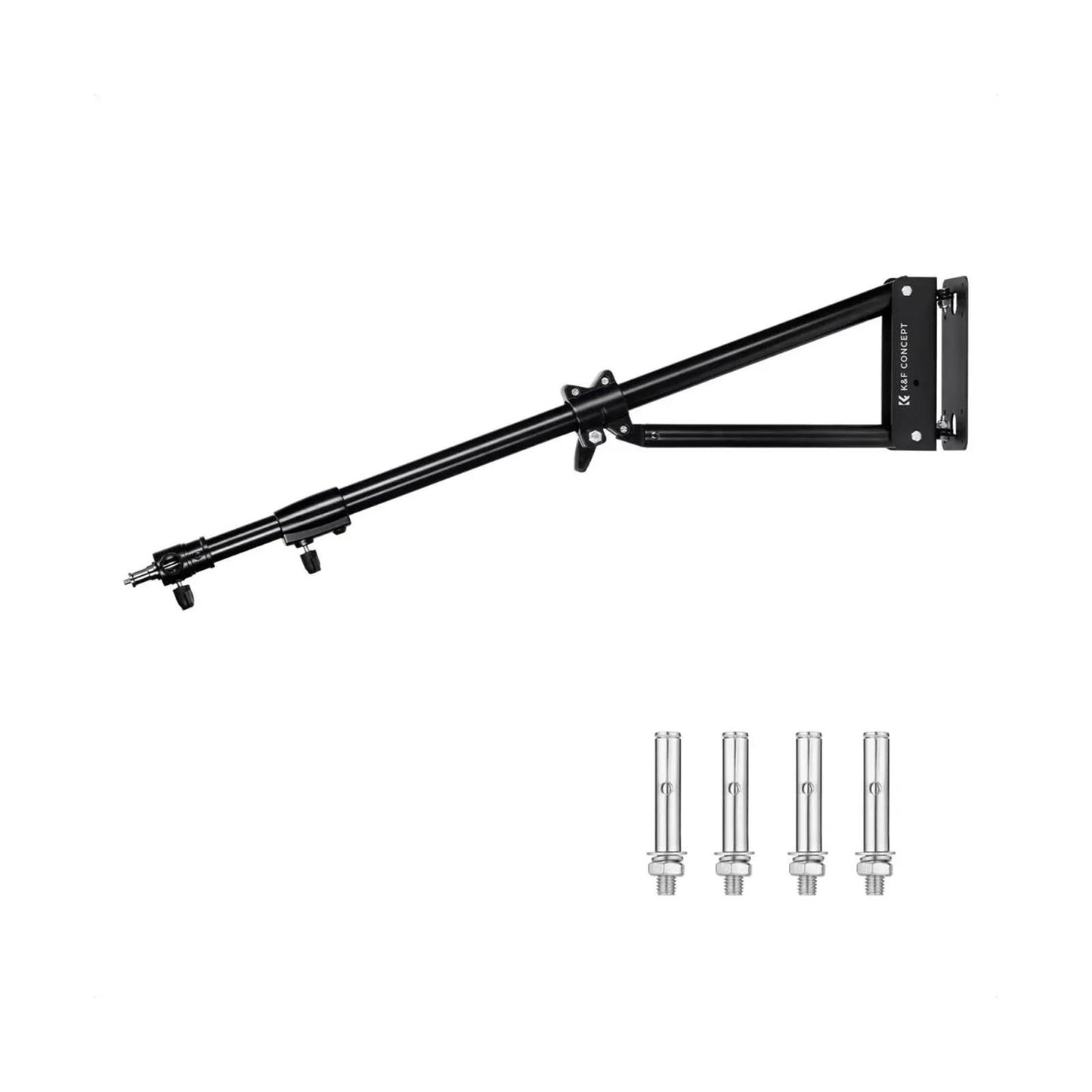 K&F 180cm Wall-Mounted Triangle Boom Arm K&F
