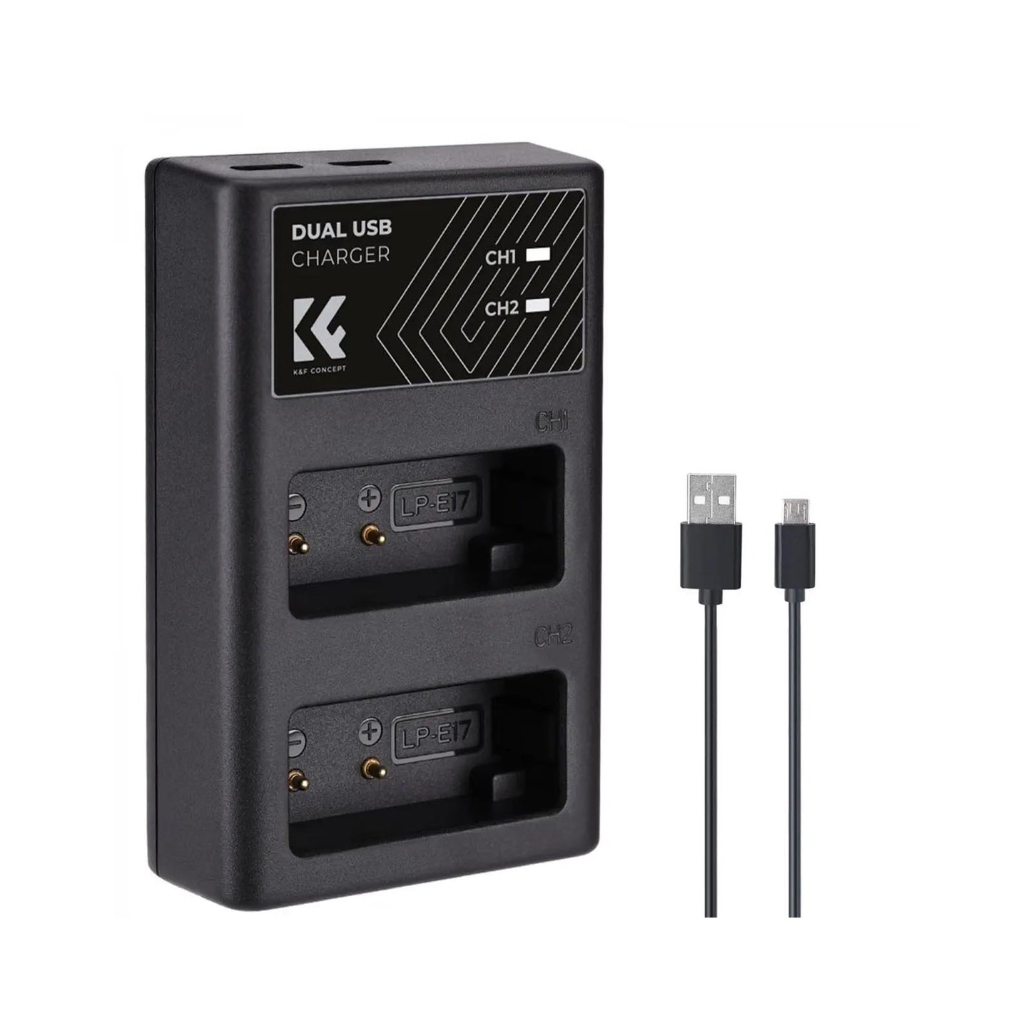 K&F LP-E17 Dual Battery Charger K&F
