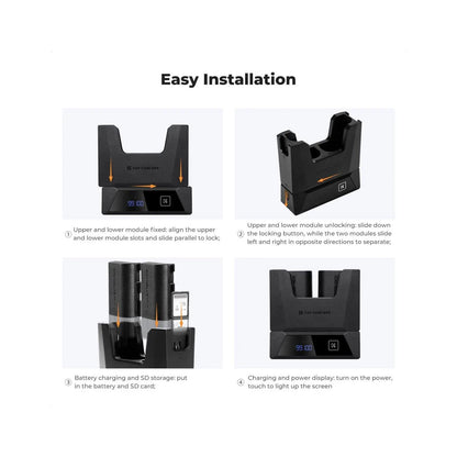 K&F LP-E6NH Dual Charger K&F