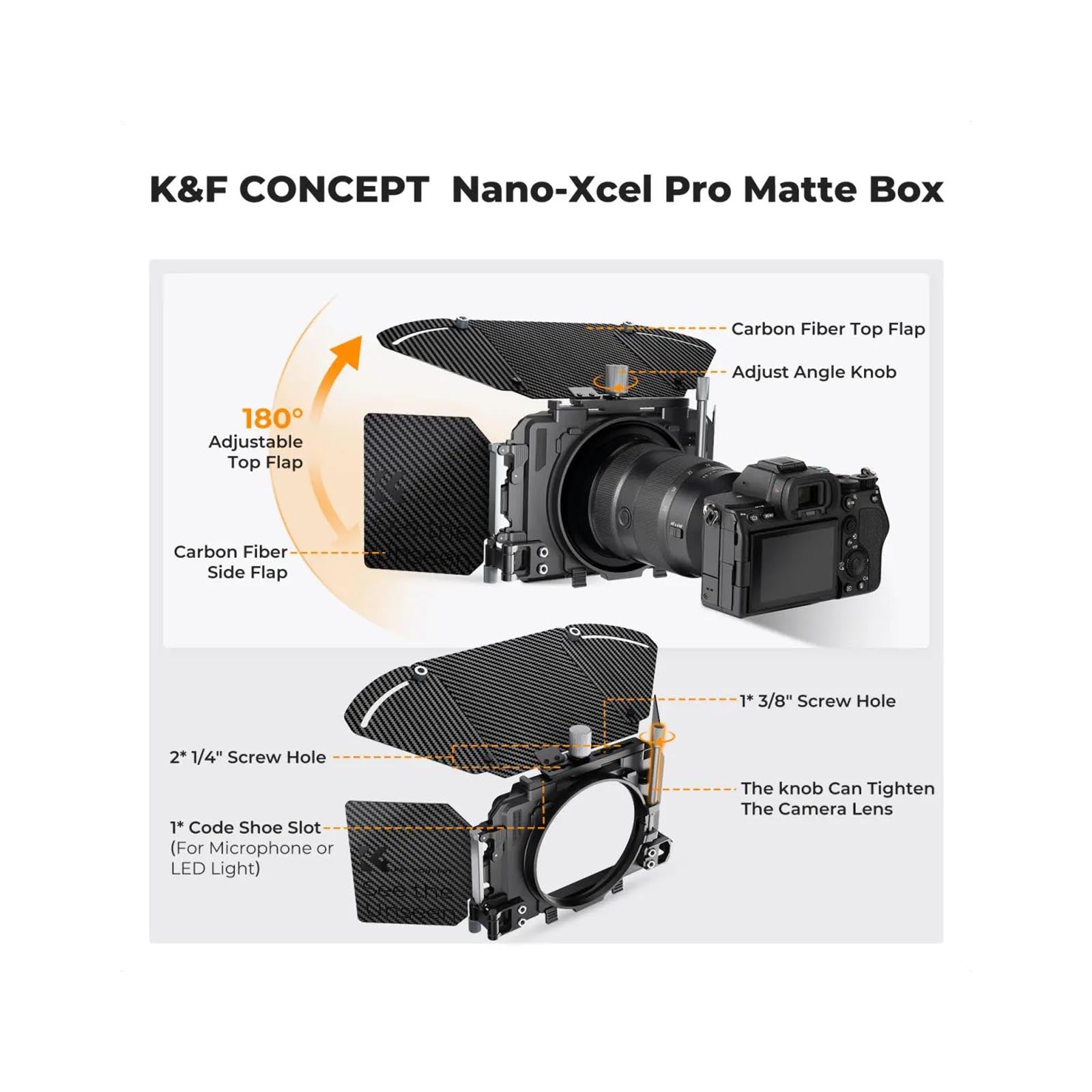 K&F Matte Box Kit