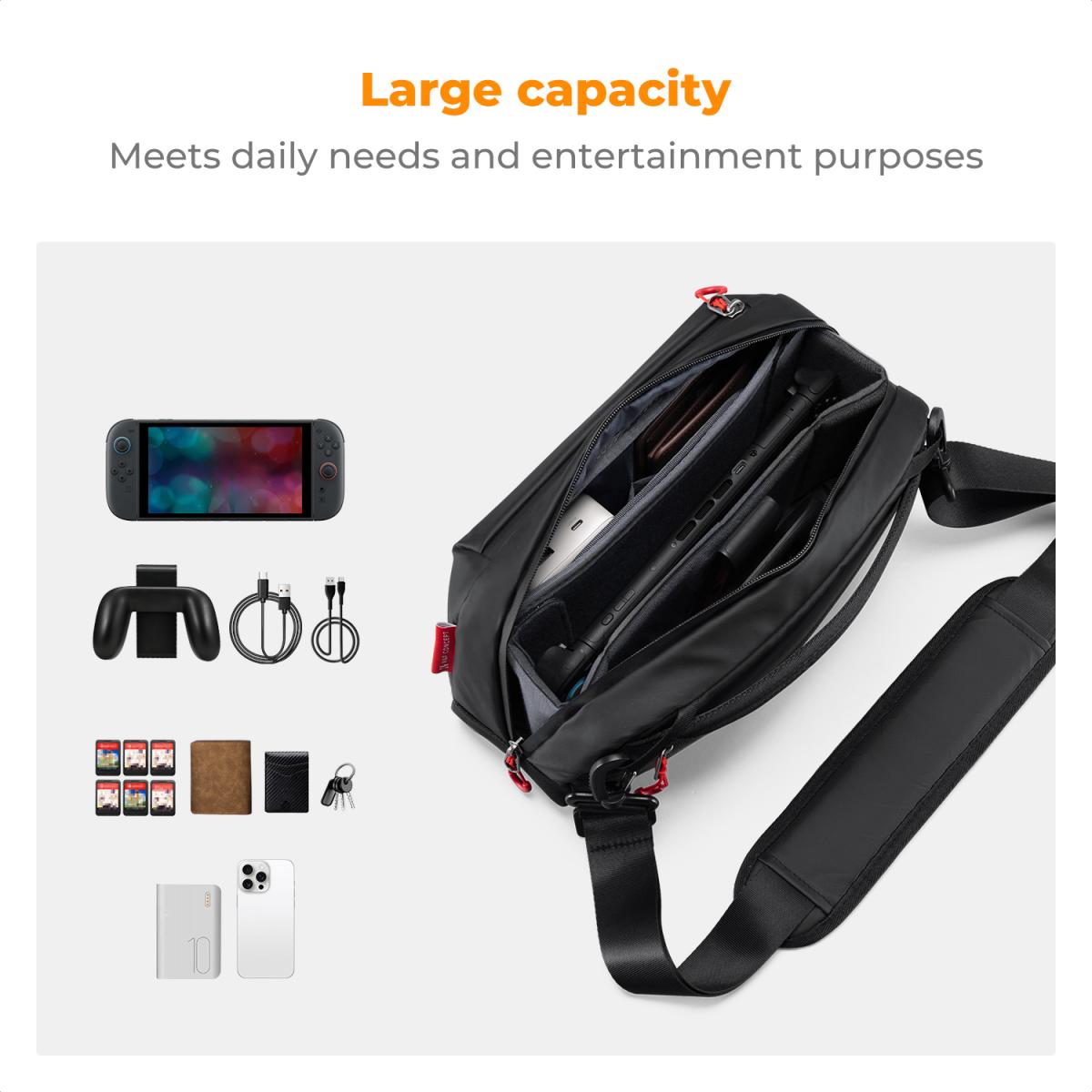 K&F 4L Game Console Sling Bag