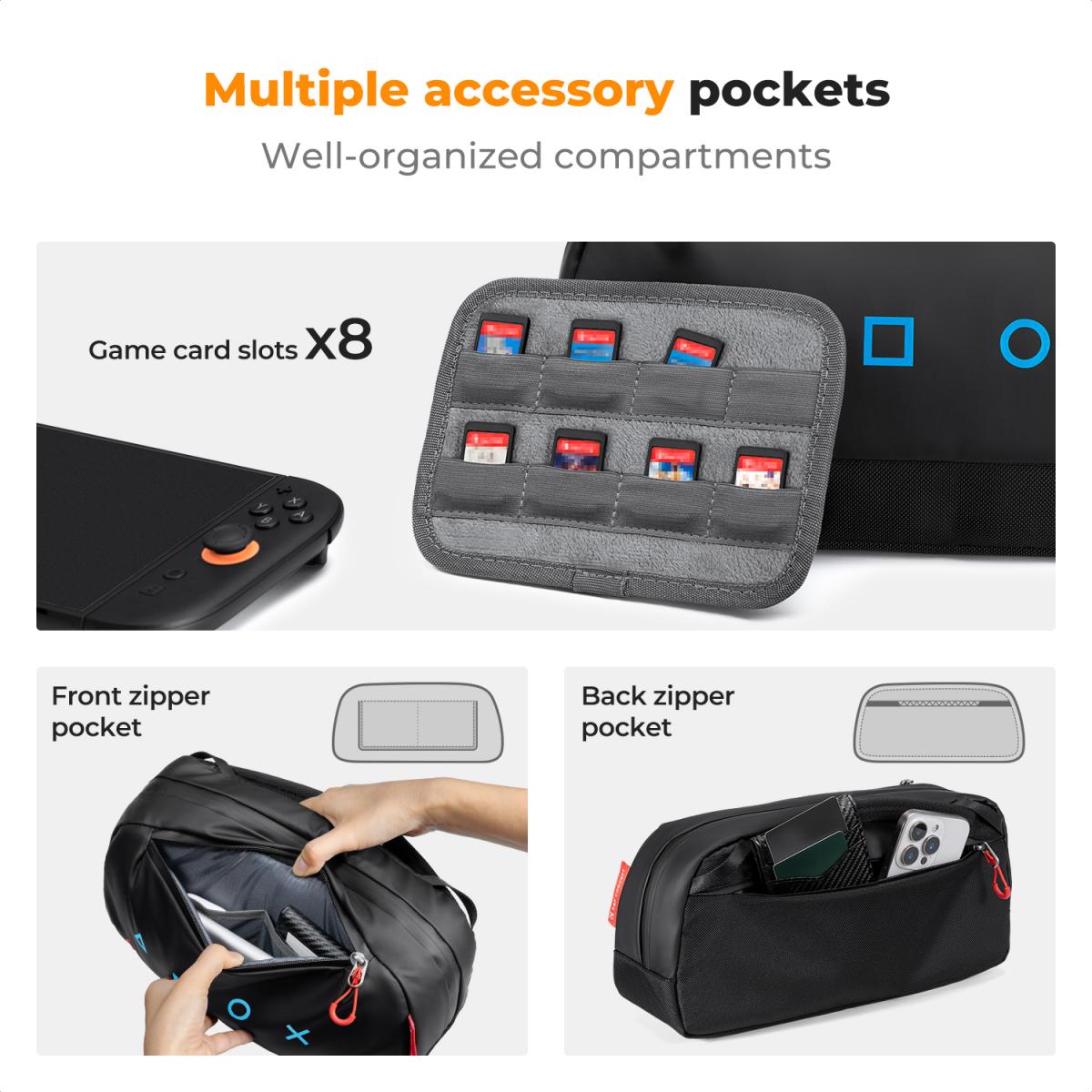 K&F 4L Game Console Sling Bag