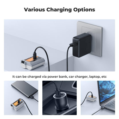 K&F EN-EL15 Battery with Type-C Fast Charging