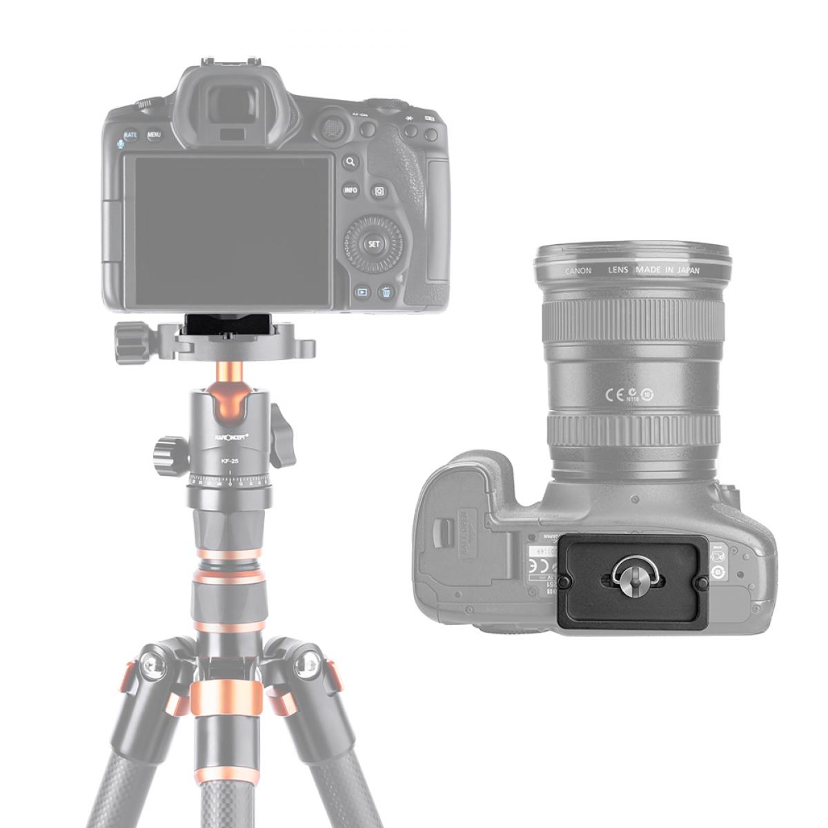 K&F Camera Tripod Quick Release Mounting Plate