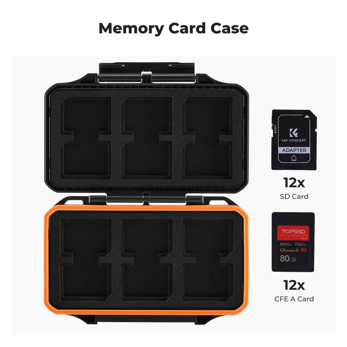 K&F 24 Slots Memory Card Case